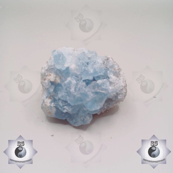 Natural Celestite Cluster, Grade AAA Uruguayan Quartz Mystery Crystal. - Picture 1 of 3